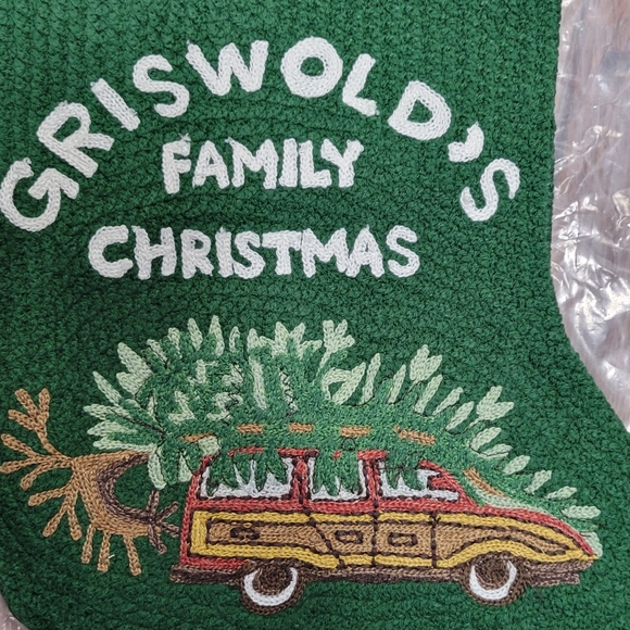 NEW Pottery Barn CHRISTMAS VACATION Griswold Family Christmas Stocking Green - Picture 5 of 10